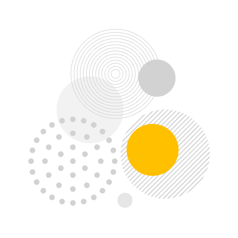 A-collection-of-circles-in-various-sizes-and-patterns