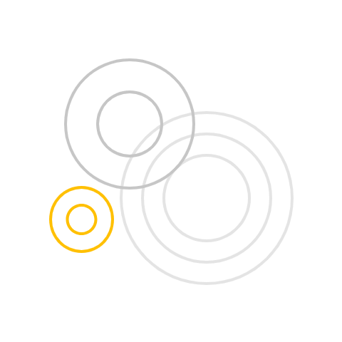 Three-circles-each-containing-concentric-circles.